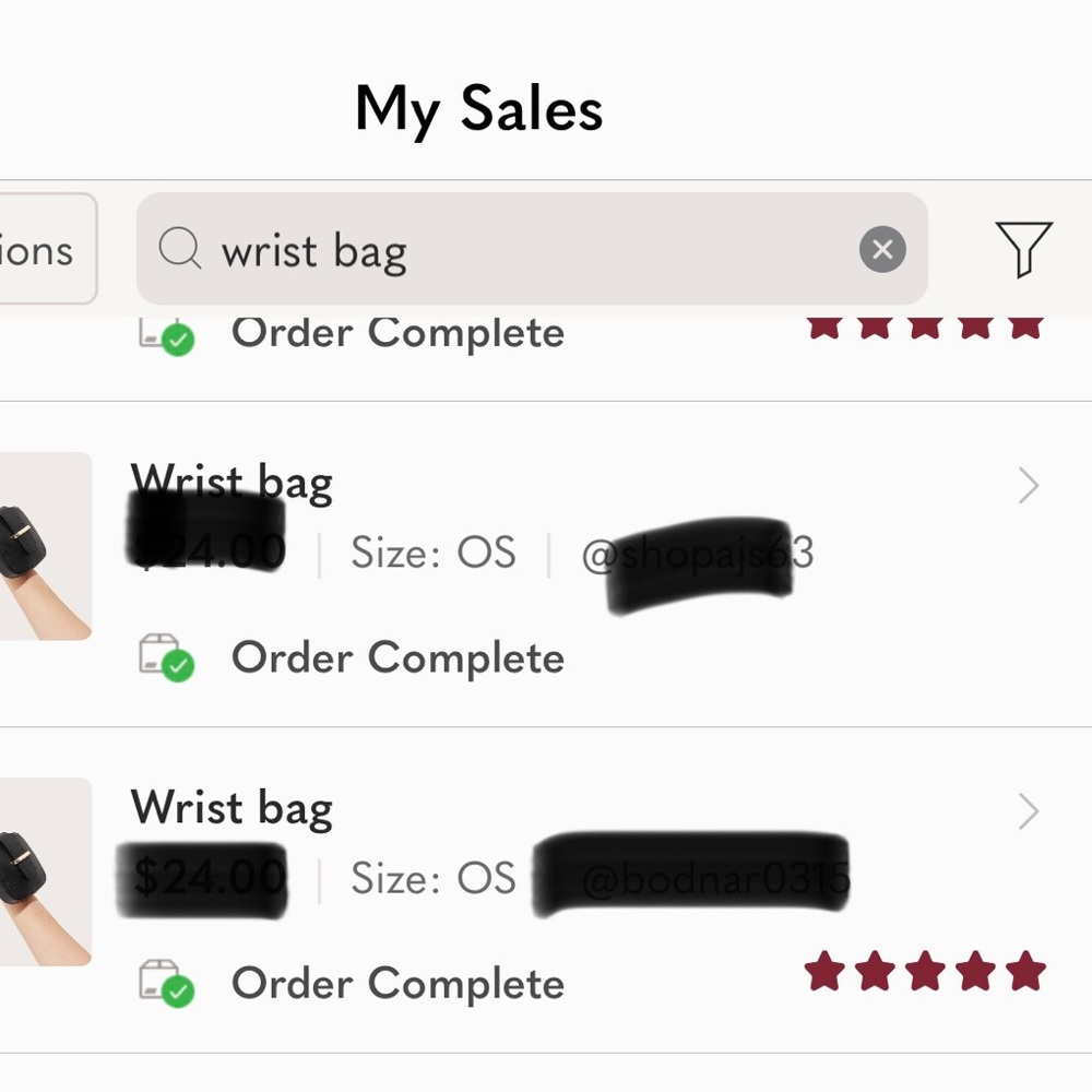 Wrist bag - Picture 7 of 9